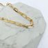 Colar Choker Elos Cartier Folheado em Ouro 18k