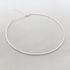 Colar Choker Aro Fina Folheado em Prata 925