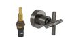 Acabamento Deca para Registro de Pressão 1/2” e 3/4” Duna Clássica Dark Antracite - 4916.GF64.PQ.MT