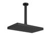 Chuveiro de Teto Deca Quadrado Flex Max Black Matte 2086.BL.TET.MT