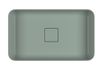 Cuba de Apoio Retangular 50cm Deca Slim Pistache - L.13050.48