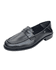 mocassim couro preto