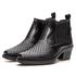 Botina Masculina em Couro - Preto