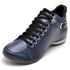 Bota Comfort em Couro com Fivela Azul