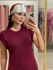 Vestido Camili Vinho 