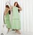 Vestido Alana Verde Cana 