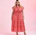 Vestido Catarina Vermelho Liberty Plus