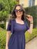 Vestido Clarice azul Marinho