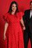 Vestido Catarina Vermelho Coração