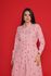 Chemise Lovers Rosa Listrado Corações