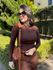 Conjunto Safira Marrom