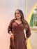 Vestido Gabriela Marrom