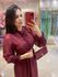 Vestido Maya Marsala