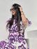 Vestido Catarina Estampado Roxo Plus