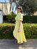 Vestido Beatriz Amarelo Plus