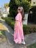 Vestido Beatriz Rosa Plus