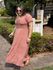 Vestido Nataly Bege Estampado