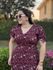 Vestido Mariana Vinho Liberty