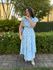Vestido Catarina Azul Poá