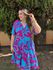 Chemise Renata Rosa Estampado
