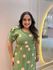 Vestido Nayara Verde Poá