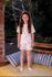PIJAMA INFANTIL FEMININO CURTO COM SHORT JARDIM
