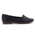 Mocassim De Couro Cor Preto 24000 QeA 