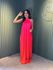 VESTIDO LONGO LENITA PINK / LARANJA