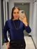 BLUSA ELIANA TRICOT AZUL MARINHO