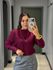 BLUSA ELIANA TRICOT MARSALA