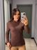 BLUSA MARIANE CAPUS MARROM