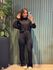 CONJUNTO MANUELA TRICOT PRETO