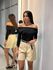 BLUSA ALICEA CÓS DOBRADO PRETO