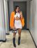 BLAZER FRAN LARANJA
