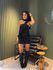 VESTIDO LUNA CACHECOL PRETO