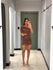 VESTIDO JULIANA NULA MANGA MARROM