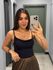 BLUSA MARCELA ALCINHA PRETO