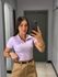 BABY LOOK POLO ANA LAVANDA