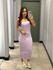 VESTIDO IRIS MIDI LAVANDA