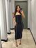 VESTIDO IRIS MIDI PRETO
