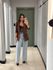 BLAZER MAIA ALFAIATARIA MARROM