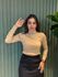 BLUSA ESTER CACHARREL BEGE