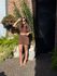 CONJUNTO ANA RISCA DE GIZ MARROM