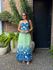 VESTIDO VANESSA BICOLOR AZUL