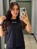 T-SHIRT MIUMIU PRETO