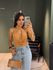 BLUSA HAZE DECOTE CARAMELO