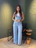 CONJUNTO CECILIA ALFAIATARIA AZUL