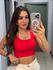 CROPPED EVA VERMELHO