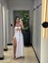 VESTIDO SARAH BABADO BRANCO