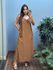 VESTIDO MANUELA ALFAIATARIA MARROM